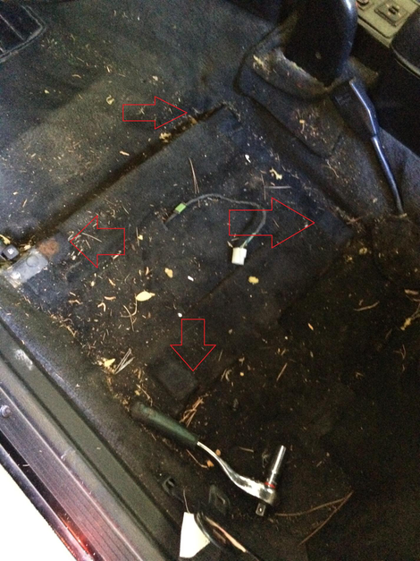 seat cavity. i made 52 cents. now is a good time to vacuum it out.